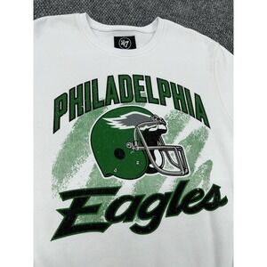 Philadelphia Eagles Men's Large 47 Brand Crewneck Sweatshirt Retro NFL
